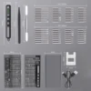 Mini Precision Electric Screwdriver Set 68 in 1 Power Repair Tool with 64 Magnetic Torx Phillips Drill Bits 5 Torque Settings 5