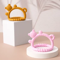 Color Kids 1PCS Baby Silicone Glove Teether Toy Toddler Newborn Chewing Toy Nursing Teething Relief BPA Free Safe Sensory Toy