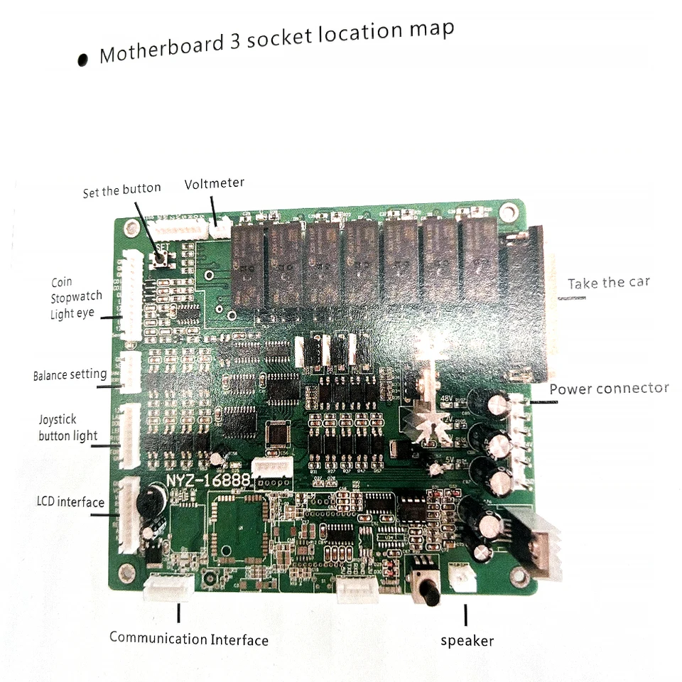 NYZ16888-Vending Machine Motherboard, Crane Game Mainboard
