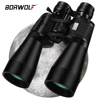 BORWOLF 15-450X60 Binoculars Telescope HD Light Night Vision Bak4 Prism Professional Zoom Powerful for Hunting Bird Watching 1