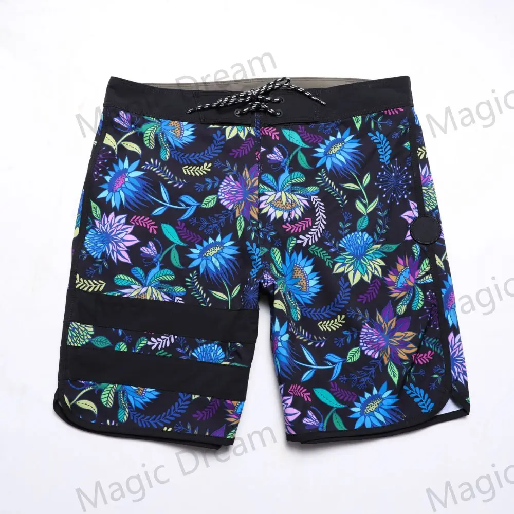 2023 Aug Summer Fashion Men Board Shorts Bermuda Beach Shorts Swim Shorts For Men Waterproof Quick Dry Swimwear New Color 4