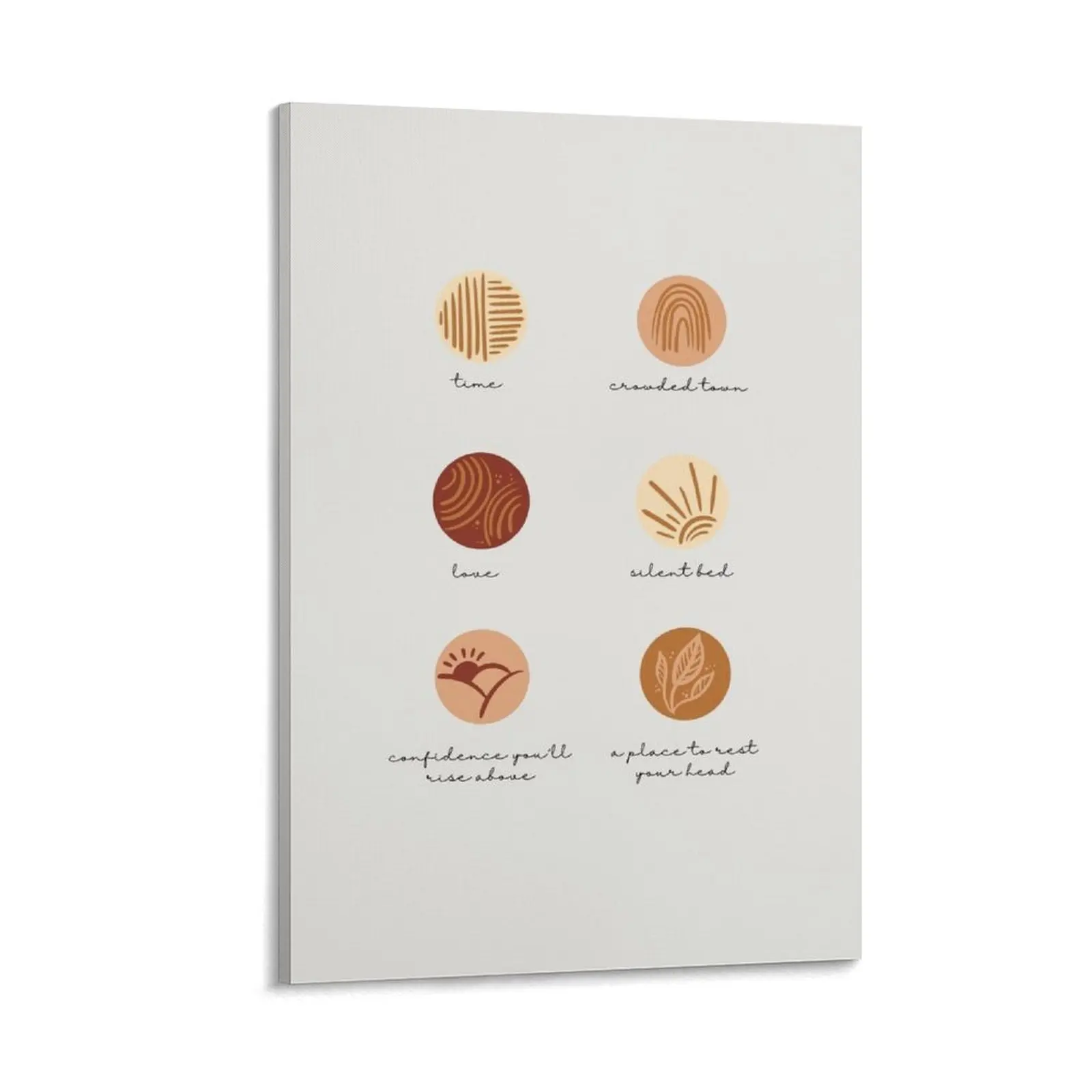 

hold my girl - george ezra lyrics - staying at tamara's album Canvas Painting room decorations aesthetic art mural