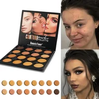 Palette de poudre de Contour mate, 16 couleurs, correcteur, Kit de poudre pressée, contrôle de l'huile, maquillage imperméable pour femmes, cosmétiques 2