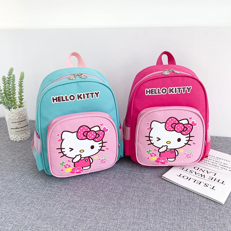 

hello kitty children's kindergarten burden-reducing schoolbag 3-5 years old primary and secondary school boys and girls backpack