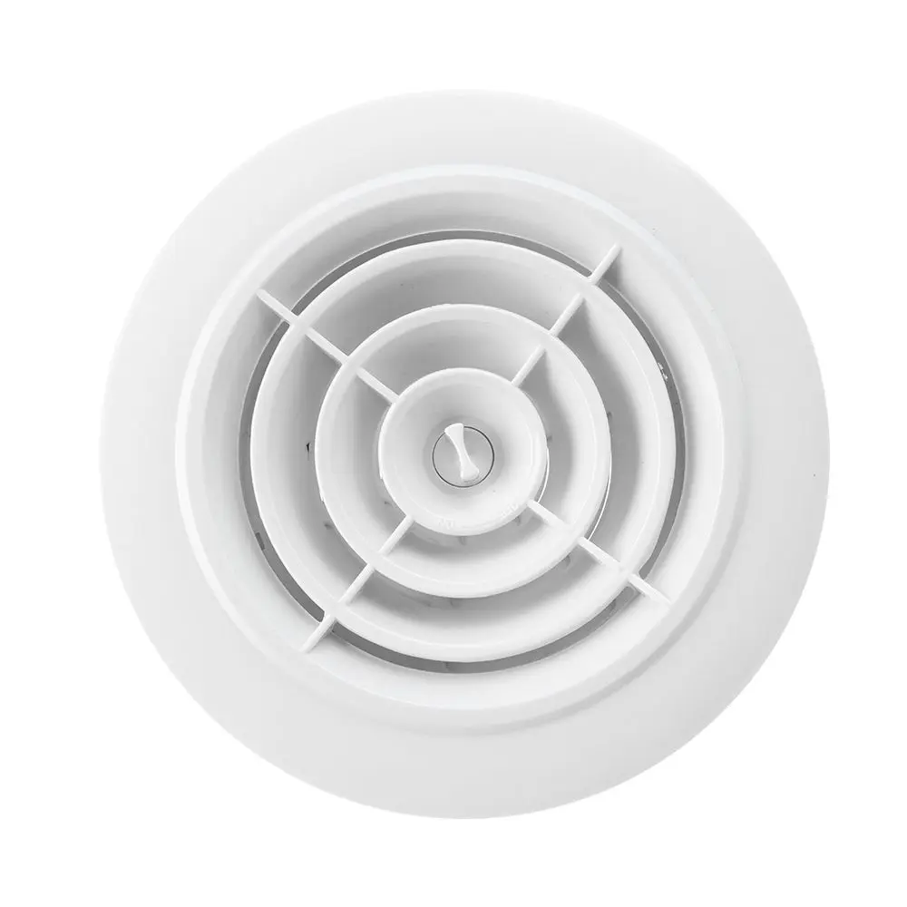 Ducting Ventilation Cover Various Shapes 100/150mm Round Air Vent Extract Valve Grille Air Circulation Vents Cover