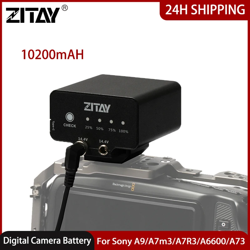 ZITAY144V95WHCameraExternalBatterySetforSonyF570F550BMPCC