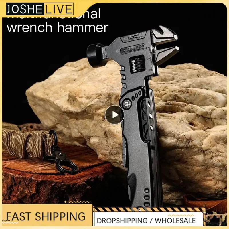 

Многофункциональный гаечный ключ, молоток, комбинированные универсальные складные плоскогубцы, инструмент для повседневного использования, гаечный ключ, Универсальные складные плоскогубцы, ручные инструменты