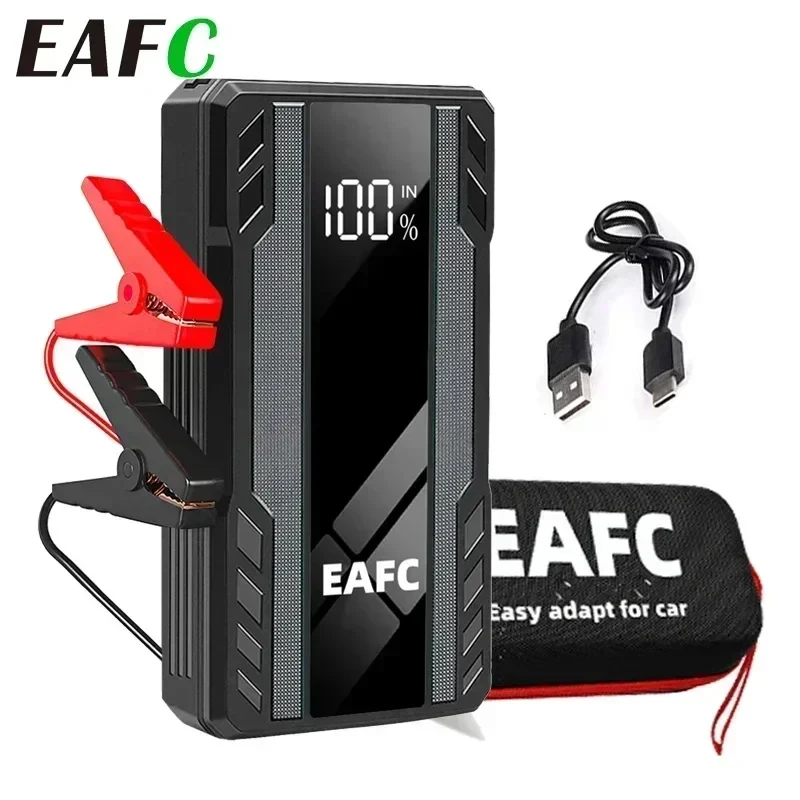 Jump Starter EAFC 1200A Portable Charger for 3.0L Emergency Car Battery