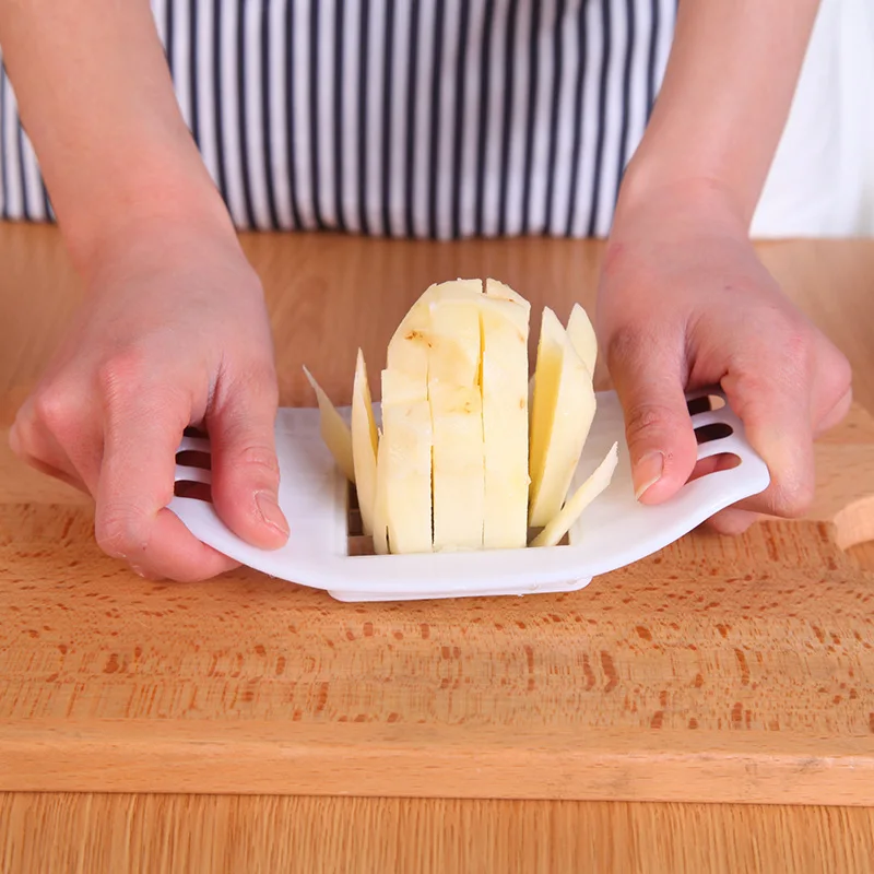 Creative Vegetable Potato Slicer Cutter Chopper Chips Making Tool Cutting Fries Melon and Fruit |