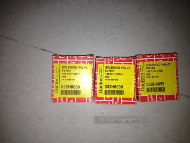 Original DAN.FOSS Solenoid Valve EV310A 032H8099 1.8mm Normally Closed FAIRSZ STORE