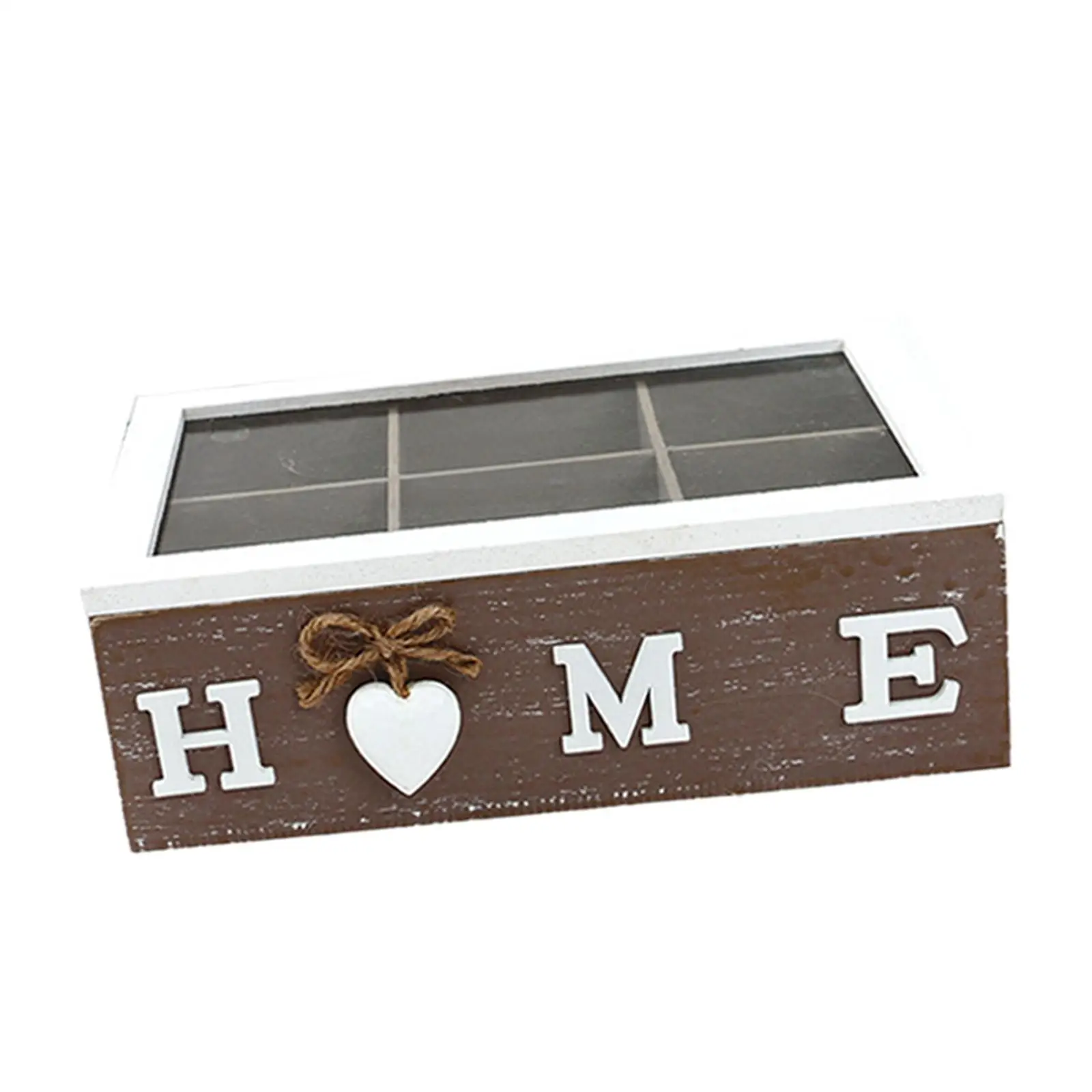 Wooden Tea Storage Box Kitchen Organiser Desktop Container Jewelery Box Creamers Tea Bags Assorted Teas and Condiments Sugar tea tin box,tea canister,airtight container