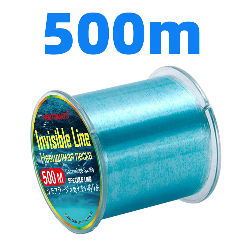 High-Performance Fluorocarbon Coated Invisible Monofilament Fishing Line