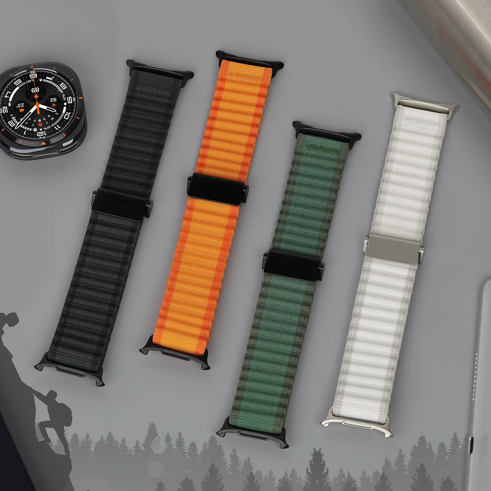 Nylon Sport Loop Trail Band - Premium Strap
