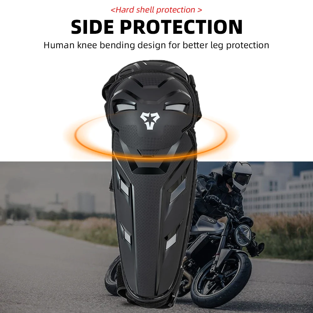 Pink Elbow and Knee Protector Set for Motorcycle and Outdoor Sports
