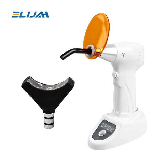 3 in 1 Dental Cure Light Curing Whitening and Metering UV Curing Machine 4-core 12W LED Resin Curing Lamp Dentistry Instrument