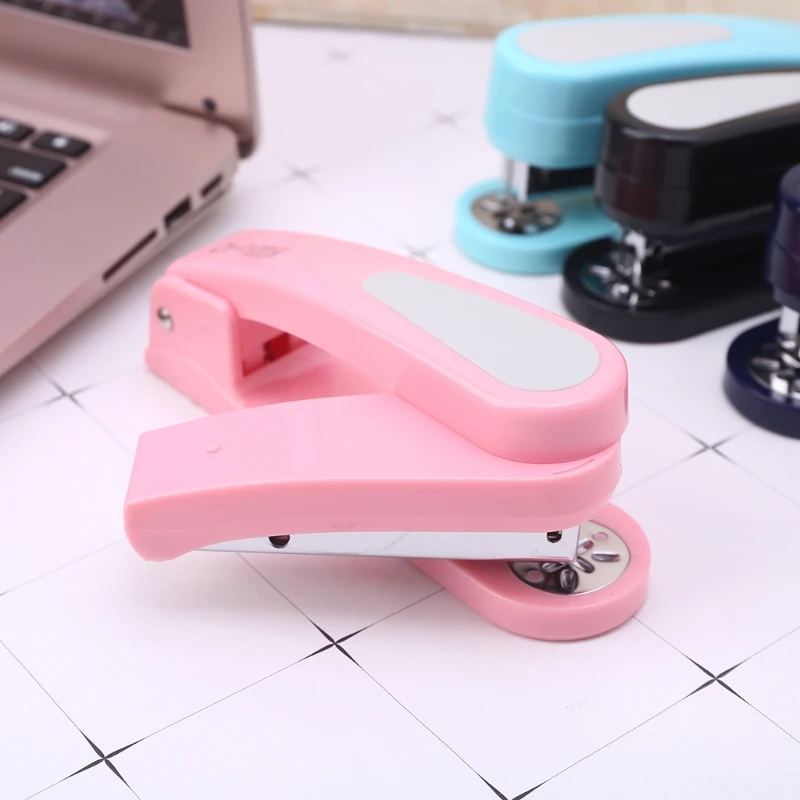360 Degree Rotary Stapler 2-25 Sheets Paper Capacity Bookbinding Machine Manual Binding Supplies For Office Home School