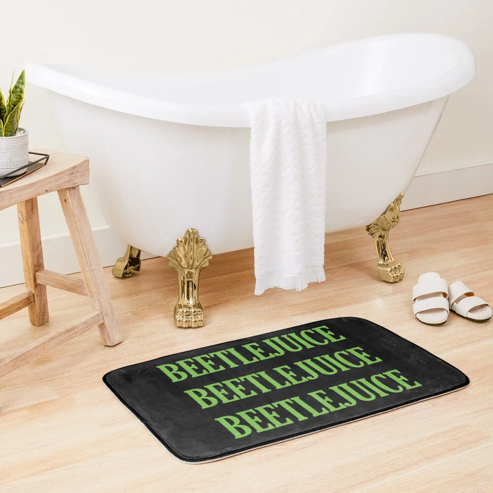 

Beetlejuice: Beetlejuice, Beetlejuice, Beetlejuice Bath Mat Rug Bathroom Carpet For Bath