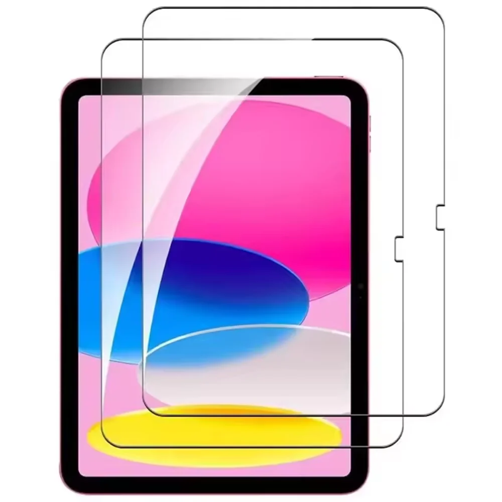 Dual Pack Tempered Glass Screen Protector for iPad - Premium Protective Film