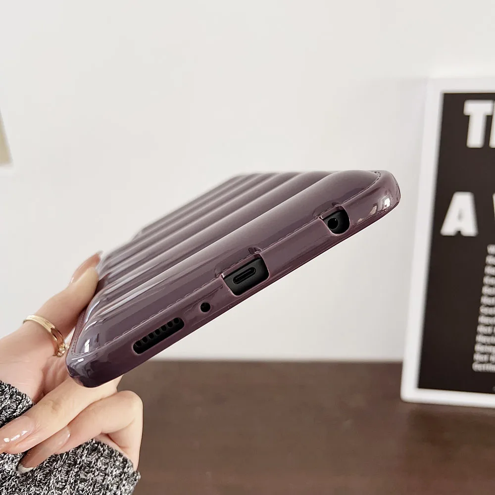 Shockproof Jelly Color Wavy Soft TPU Tablet Case, 12.4-Inch Protective Cover