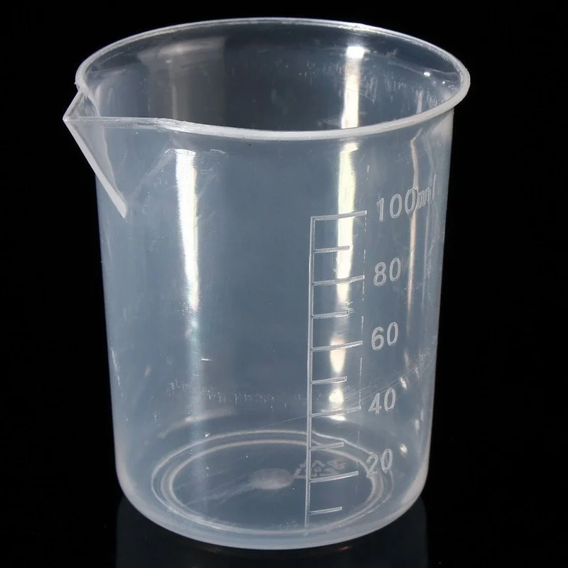 Graduated Measuring Cup Liquid Container  100 Ml Plastic Graduated Measuring  Cup - Measuring Cups & Jugs - Aliexpress