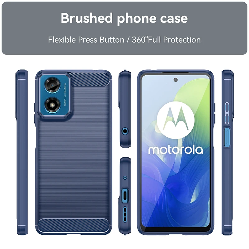 Shockproof Soft Simple Style Men's Rugged Durable Phone Case
