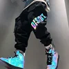 Harajuku Sweatpants Male Reflective Cargo Pants Y2k Trousers for Men Joggers Hip Hop Men's Clothing Man Streetwear Sports Casual 5