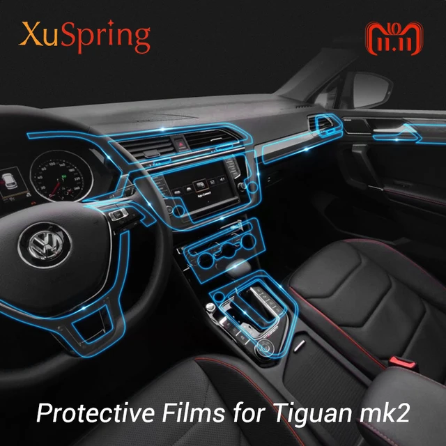 Per VW Tiguan 2017 2018 2019 2020 2021 MK2 pellicola protettiva in TPU per  auto copertura interna Sticker Trim Bright Repair Membrane Styling -  AliExpress