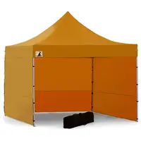 3x3m Wallaroo Pop-Up Gazebo Tent - Orange Outdoor Canopy for Events & Parties - Image 5
