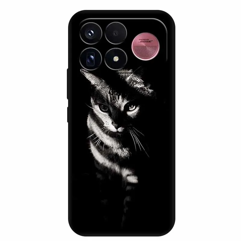 Lovely Cartoon Soft Silicone TPU Phone Case with Protective Bumper Cover