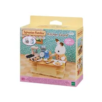 Sylvanian Families Dollhouse Playset Kitchen Island Set Furniture Accessories Gift Girl Toy No Figure New in Box 5442 1