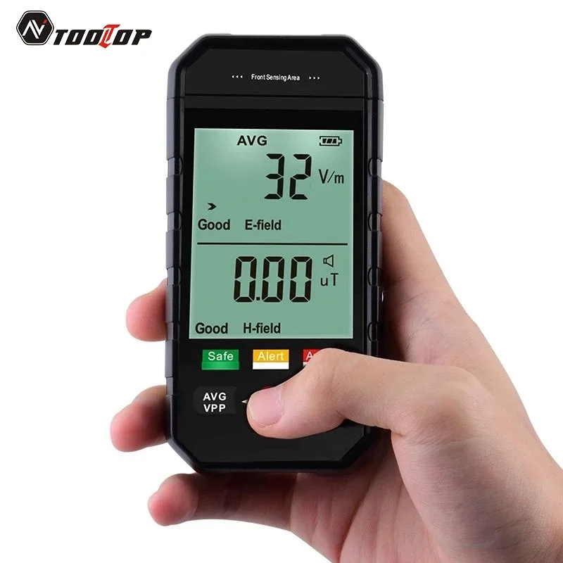 

ET925 Portable Electromagnetic Radiation Tester EMF Electric Magnetic Field Radiation Detector for Household Apartment