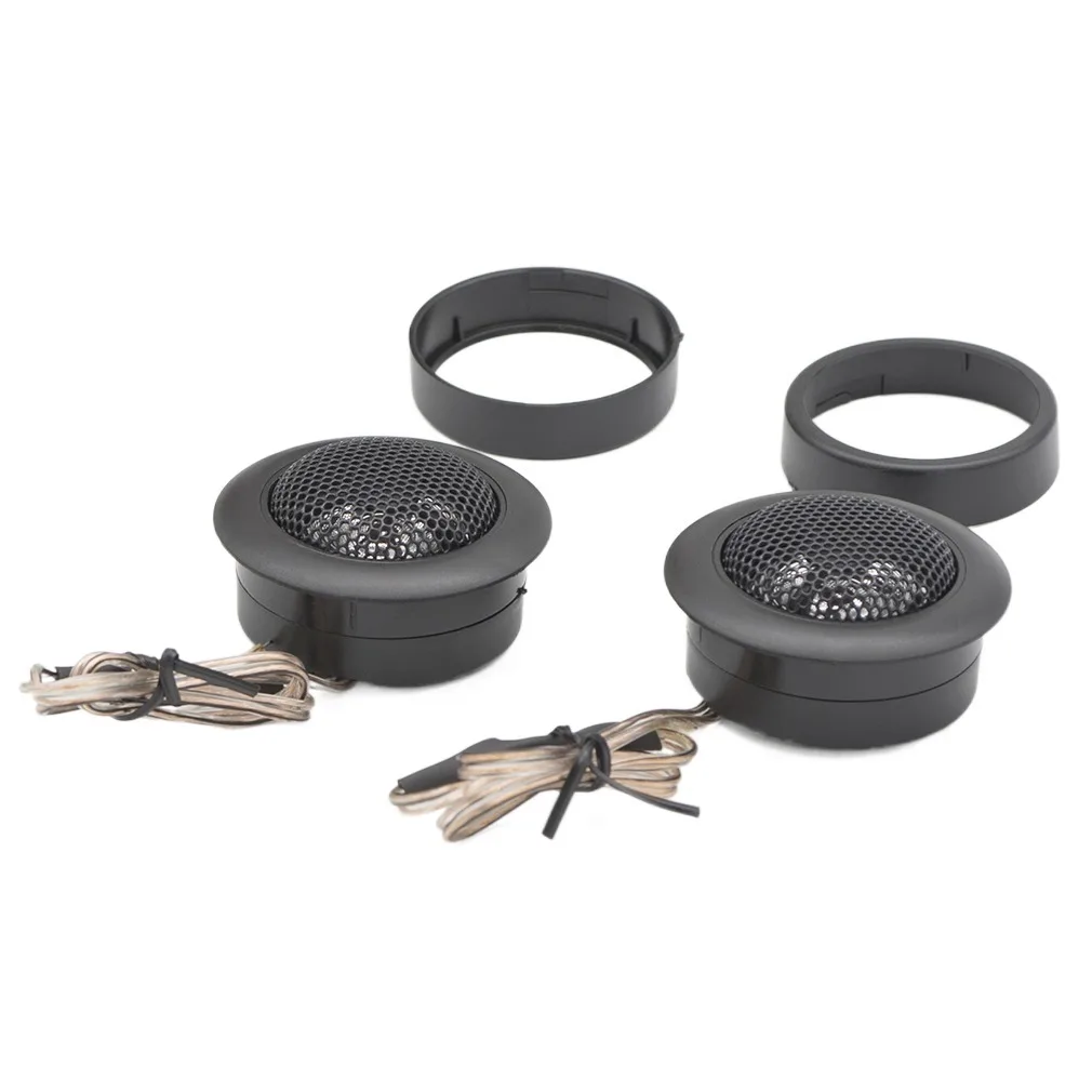 2pcs Car 2 Inch Treble Speaker Loud Speaker 25mm Dome Tweeters Car Treble Audio Horn Small Tweeter Max 200w 92db 4ohm