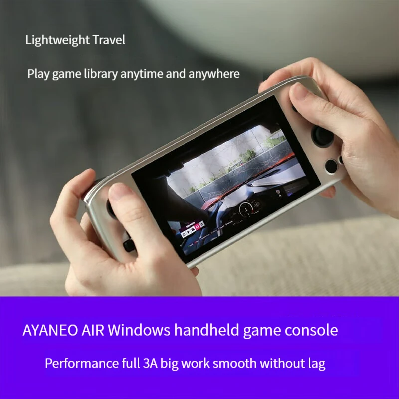 AYANEO Air PRO (AMD R5-5560U) - Consola de videojuegos portátil OLED de 5.5  pulgadas con pantalla táctil Win 11, consola de videojuegos, CPU AMD Ryzen