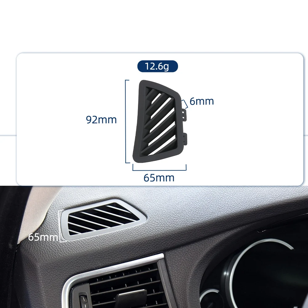 51459142604 51459142605 BMW 5 시리즈 GT F07 2009-2016용 자동차 대시보드 에어컨 통풍구 그릴 수리 키트