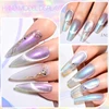 MEET ACROSS 8Pcs/Set Aurora Moonligh Cat Magnetic Gel Nail Polish With Box And Magnetic Stick Nail Art Varnish Manicure Set 5