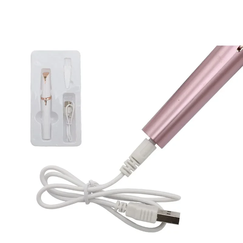 Electric Eyebrow Trimmer Rechargeable Beauty Trimmer Ladies Mini Shaver Epilator Compact Pen Shape Eyebrow Razor Portable eyebrow trimmer set,eyebrow trimmer,electric epilator,eyebrow razor