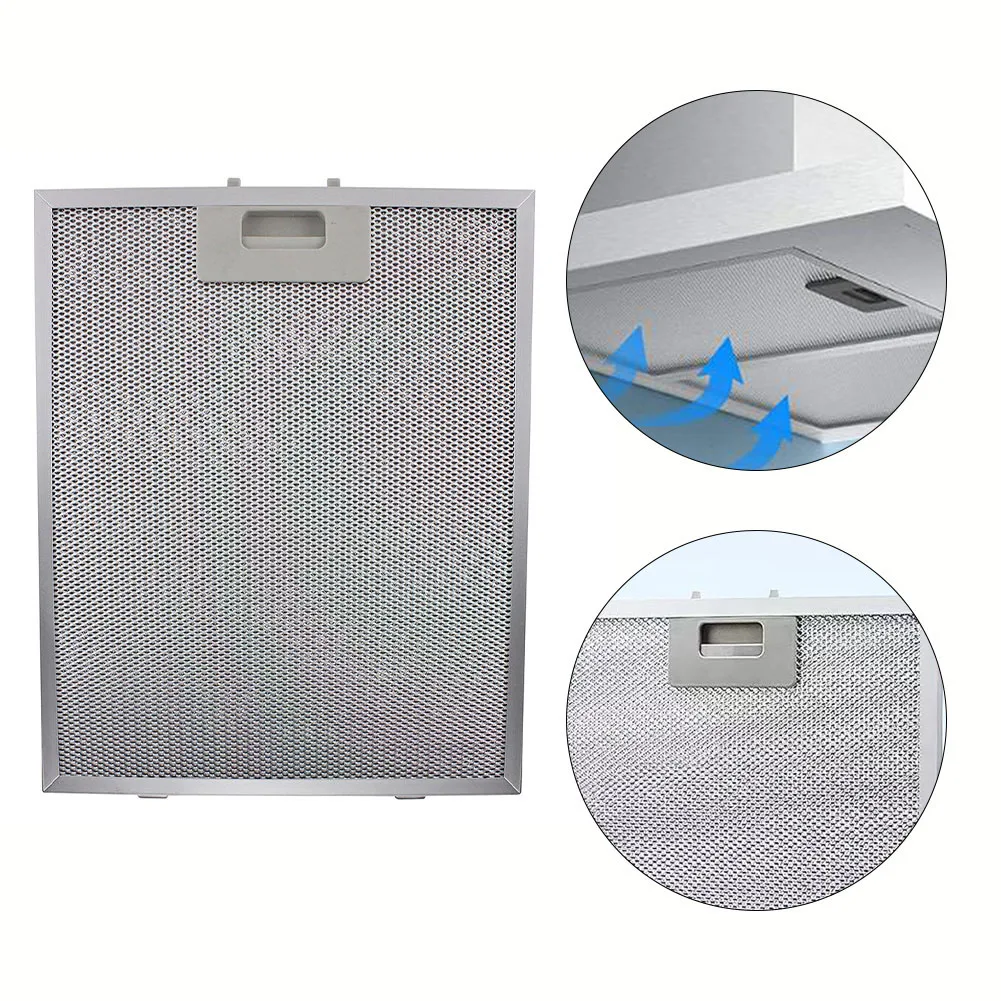 Cooker Hood Filters 350x285x9mm Aluminium Aspirator Vent Filter Kitchen Extractor Ventilation Aluminium Aspirator Filter Mesh cooker hood filter range hood filter