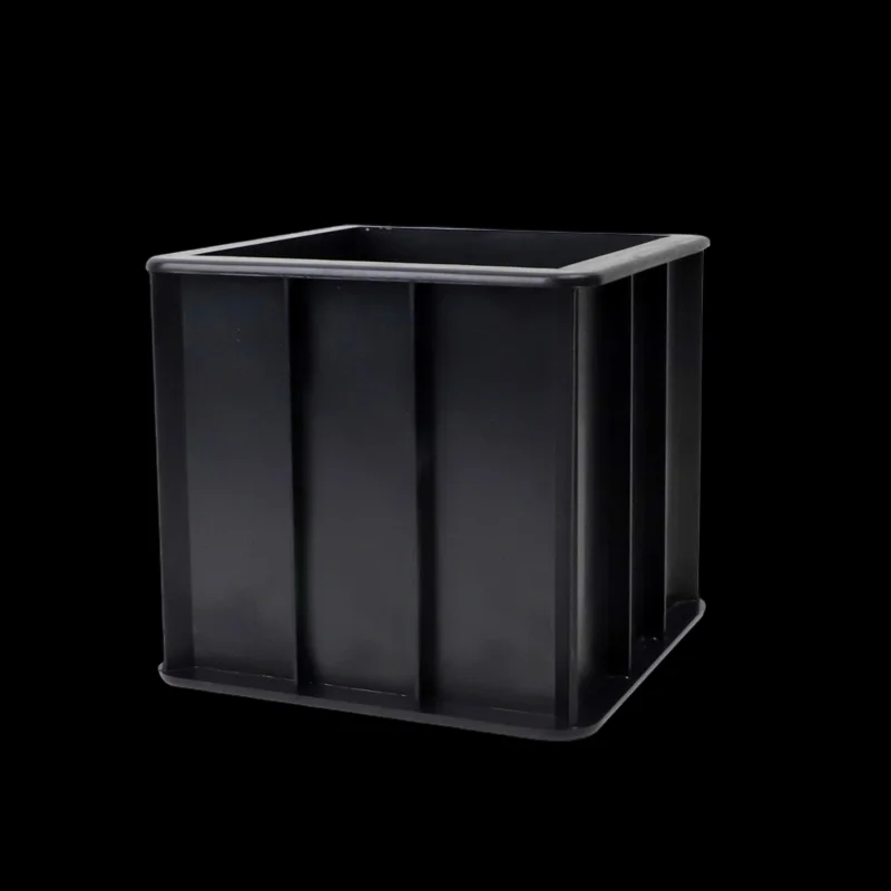 Detachable Black Abs Plastic 150X150X150Mm Concrete Test Module Compression Engineering Compression Test Mold