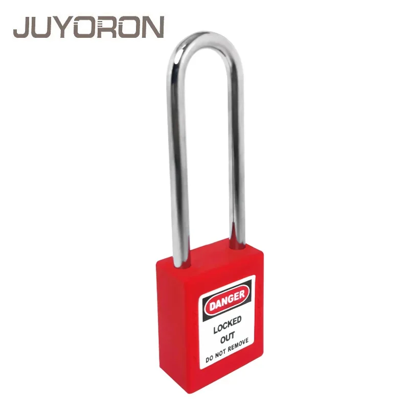 Lockout Tagout Safety Padlock Keys Industrial Engineering Electrical Isolation Insulation Safe Lock Plastic ABS Body LOTO