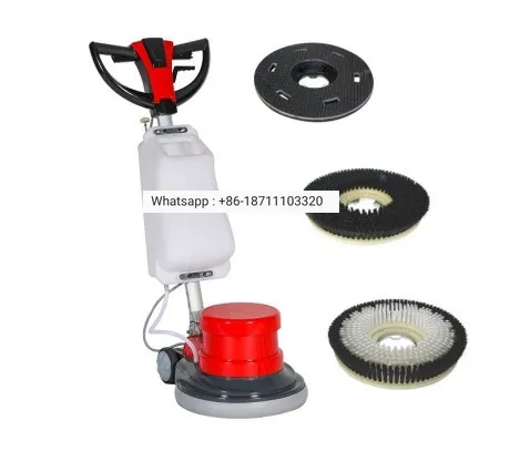 

Multi-functional Industrial Scrubber Floor Brushing Washing Cleaning Polishing Machine with handle