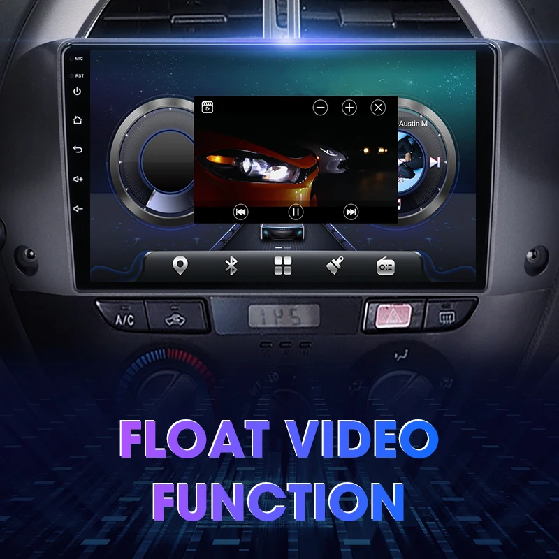 Car Multimedia Player Car Radio Vtopek Android 12 for Toyota RAV4 2001-2006 Car Radio Multimedia Player 2 Din Carplay Stereo GPS DVD