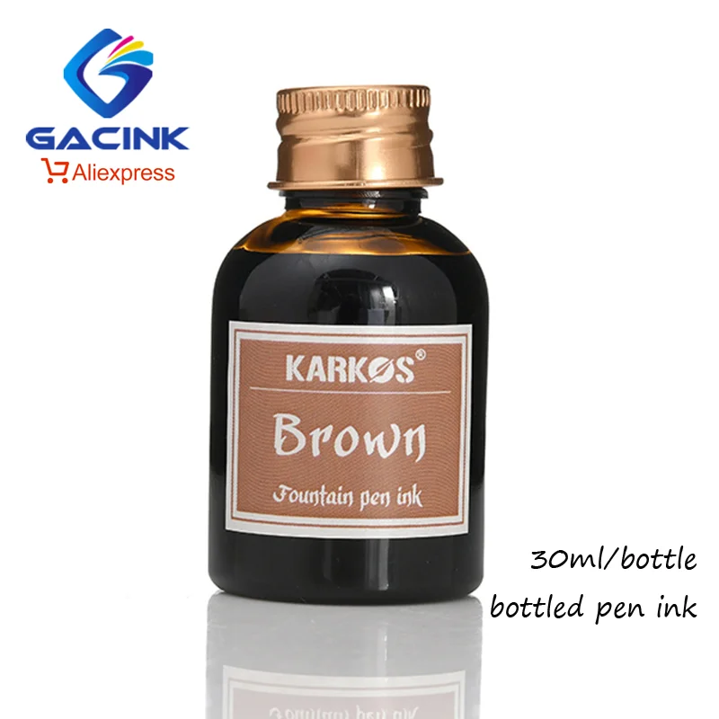 Fountain Pen Ink 30ml/Bottle 10 Colors dye ink refill ink refill