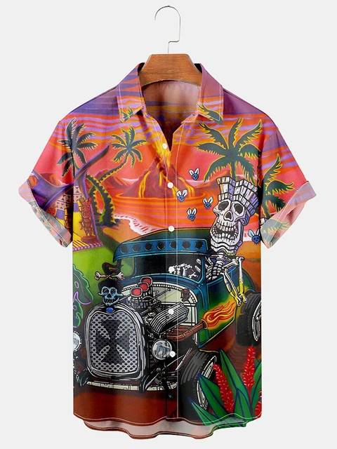 2023 Vintage Shirts Rose Style Hawaiian Shirts Camisas Africanas Para Hombre Camicia Hawaiana - AliExpress