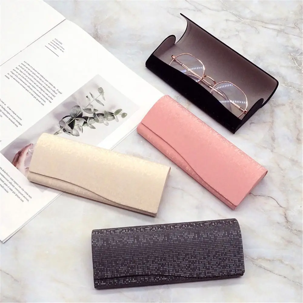 

Waterproof PU Leather Square Glasses Box Women Men Portable Reading Optical Glasses Sunglasses Case Eyewear Protector Storage