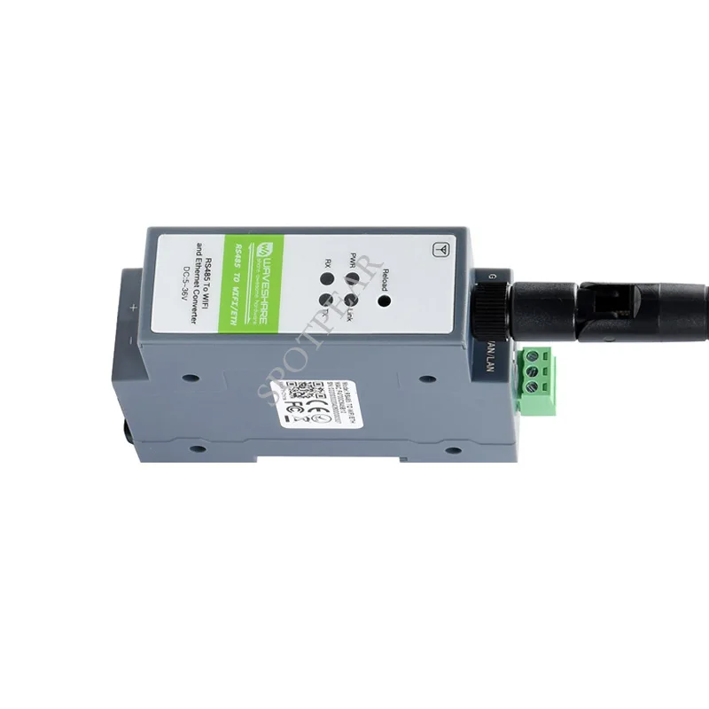 para Wifi Ethernet Módulo Ferroviário-montar Servidor Serial Modbus Mqtt Gateway Rs485 - Imagem 6