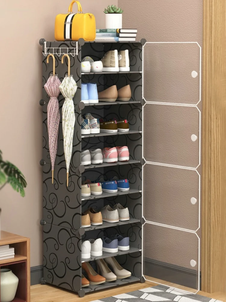 

DIY Shoe Cabinet Dustproof Modular Shoes Boots Organizer Holder Creative Modern Home Dorm Storage Closet Shoe Rack