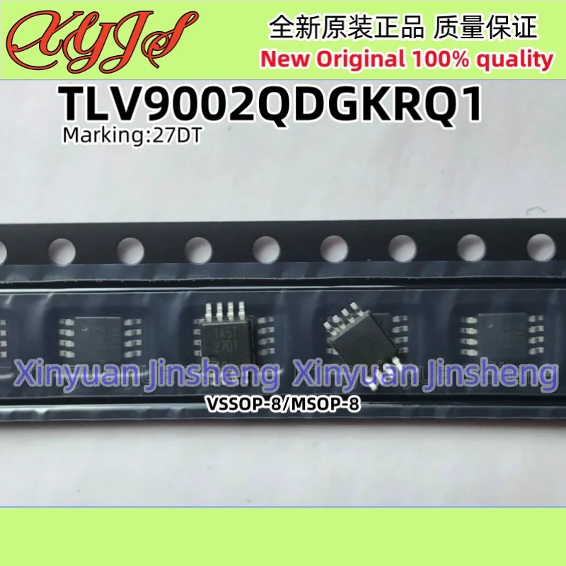 10 개/몫 TLV9002IDGKR 마킹:1GNX TLV9002QDGKRQ1 마킹:27DT TLV9002 TLV9002QDGKR VSSOP-8 새로운 원본 100% 품질