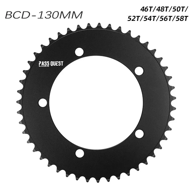 

PASS QUEST 130 BCD Chainring Road Bicycle Fixed Gear Bike Folding Bike Chain Wheel Single Bicycle Chainwheel Bike Parts