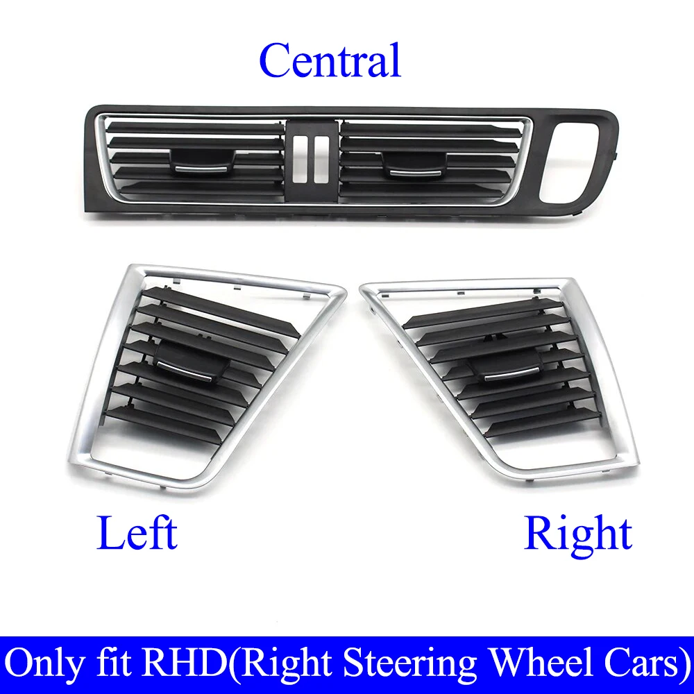 Center AC Vent Grille Cover For Audi Q5 (2009-2017) – Direct Fit Dashboard Bezel