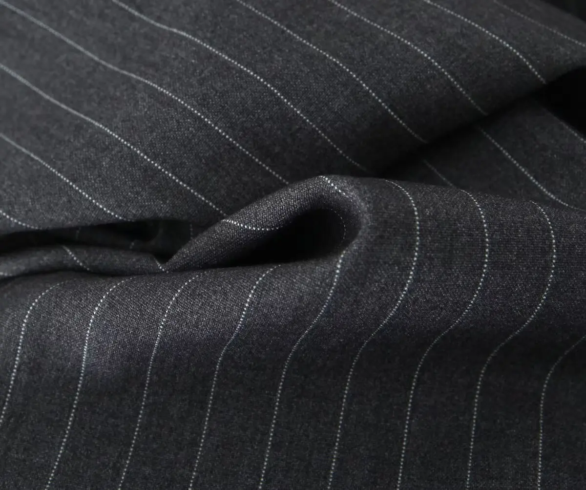 Chill Gray Striped Removable Flare Cuff Blazer Boyfriend Vintage Women Notched Collar Loose Suit Fashion Coat Black